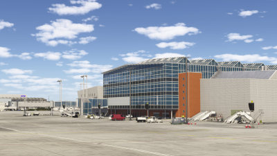 EDDC Dresden Airport - Microsoft Flight Simulator screenshot