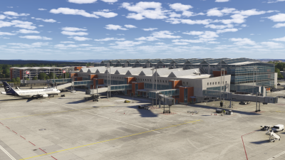 EDDC Dresden Airport - Microsoft Flight Simulator screenshot