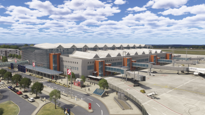 EDDC Dresden Airport - Microsoft Flight Simulator screenshot