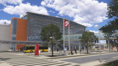 EDDC Dresden Airport - Microsoft Flight Simulator screenshot