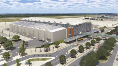 EDDC Dresden Airport - Microsoft Flight Simulator screenshot