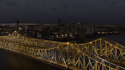 Dfflyer Direct New Orleans City - Microsoft Flight Simulator screenshot