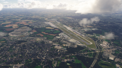 EBCI Brussels-Charleroi Airport - Microsoft Flight Simulator screenshot