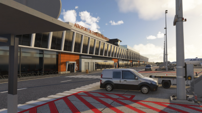 EBCI Brussels-Charleroi Airport - Microsoft Flight Simulator screenshot