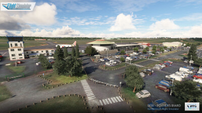 LFBI Poitiers Biard Airport - Microsoft Flight Simulator screenshot