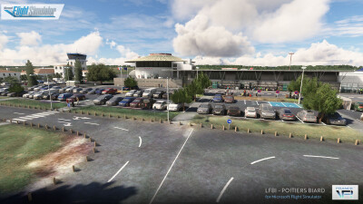 LFBI Poitiers Biard Airport - Microsoft Flight Simulator screenshot