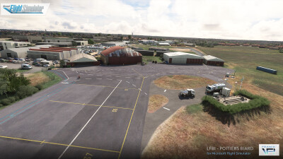 LFBI Poitiers Biard Airport - Microsoft Flight Simulator screenshot