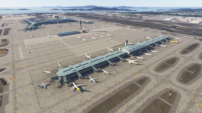 RKSI Seoul Incheon International Airport - Microsoft Flight Simulator screenshot