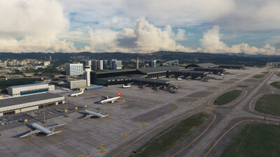 ZUGY Guiyang Longdongbao Airport & City - Microsoft Flight Simulator screenshot