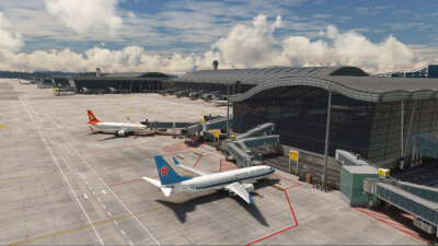 ZUGY Guiyang Longdongbao Airport & City - Microsoft Flight Simulator screenshot