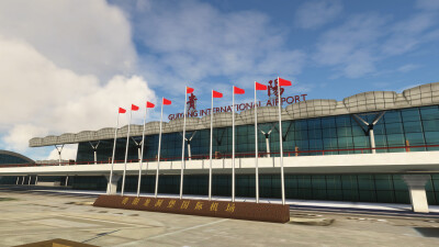 ZUGY Guiyang Longdongbao Airport & City - Microsoft Flight Simulator screenshot