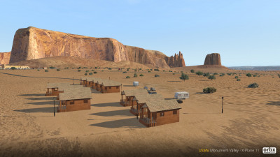 USMV Monument Valley - X-Plane 11 screenshot