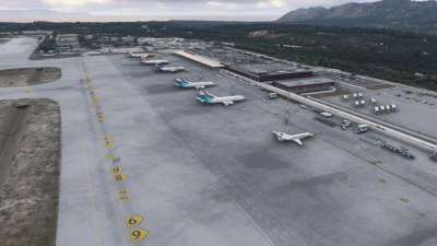 LGSA Chania Airport - Microsoft Flight Simulator 2024 screenshot