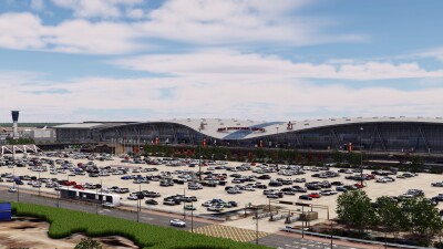 ZSJN Jinan Yaoqiang International Airport - X-Plane 12 screenshot