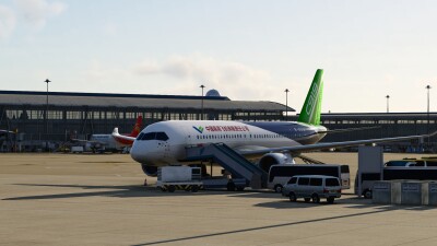 ZSJN Jinan Yaoqiang International Airport - X-Plane 12 screenshot