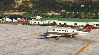 OPCH Chitral Airport - Microsoft Flight Simulator screenshot