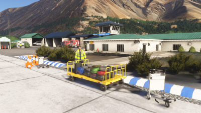 OPCH Chitral Airport - Microsoft Flight Simulator screenshot