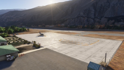 OPCH Chitral Airport - Microsoft Flight Simulator screenshot