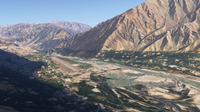 OPCH Chitral Airport - Microsoft Flight Simulator 2024 screenshot