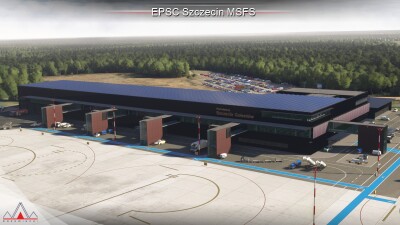 EPSC Szczecin Airport - Microsoft Flight Simulator screenshot