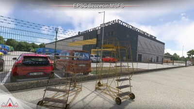 EPSC Szczecin Airport - Microsoft Flight Simulator screenshot