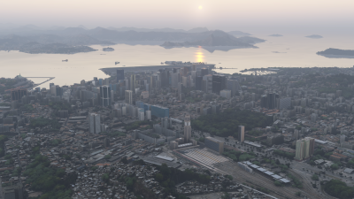 Dfflyer Direct Rio de Janeiro City - Microsoft Flight Simulator screenshot