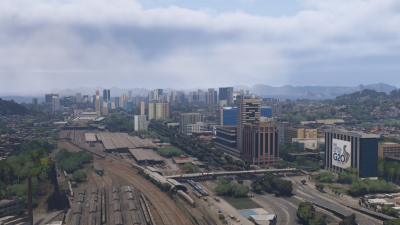 Dfflyer Direct Rio de Janeiro City - Microsoft Flight Simulator screenshot