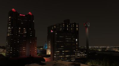 Dfflyer Direct San Antonio City - Microsoft Flight Simulator screenshot