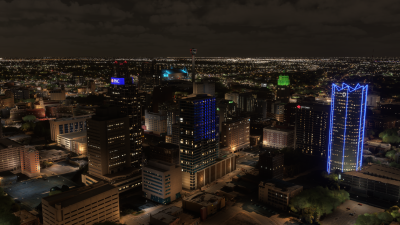Dfflyer Direct San Antonio City - Microsoft Flight Simulator screenshot