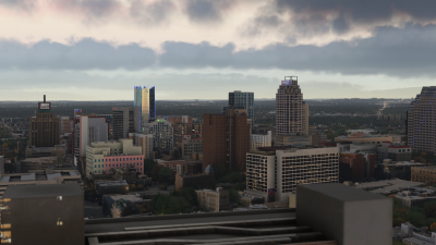 Dfflyer Direct San Antonio City - Microsoft Flight Simulator screenshot