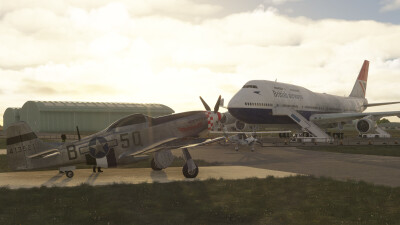 EGBP Cotswold Airport (Kemble) - Microsoft Flight Simulator screenshot