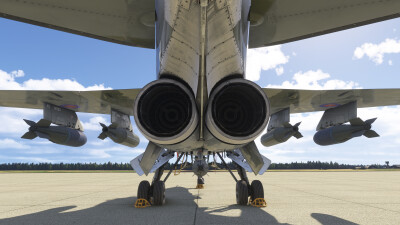 Dassault / AzurPoly / JFEXP SEPECAT Jaguar - Microsoft Flight Simulator 2024 screenshot