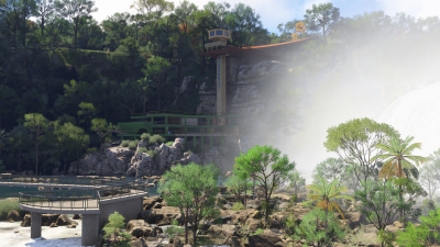 Cli4D Designs Iguazu Waterfalls - Microsoft Flight Simulator 2024 screenshot
