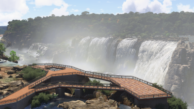 Cli4D Designs Iguazu Waterfalls - Microsoft Flight Simulator 2024 screenshot