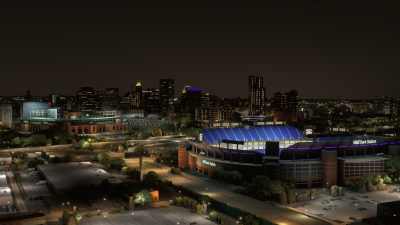 Dfflyer Direct Baltimore City - Microsoft Flight Simulator screenshot