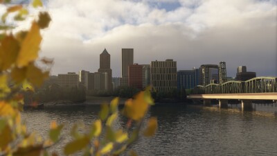 Dfflyer Direct Portland City - Microsoft Flight Simulator screenshot