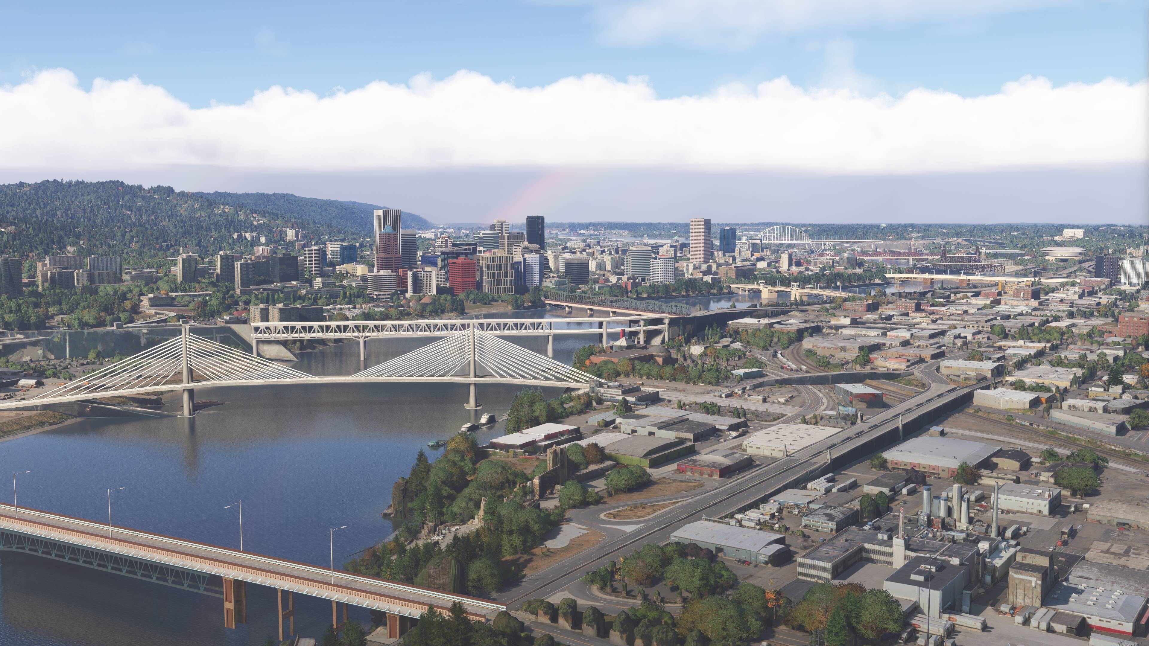 Dfflyer Direct Portland City - Microsoft Flight Simulator