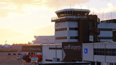 EGFF Cardiff Airport XP screenshot