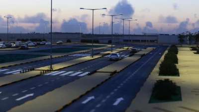 HESX Sphinx International Airport - Microsoft Flight Simulator screenshot
