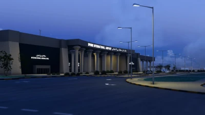 HESX Sphinx International Airport - Microsoft Flight Simulator screenshot