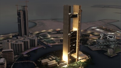 Tuwaiq Bahrain Landmarks - Microsoft Flight Simulator screenshot