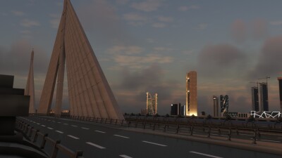 Tuwaiq Bahrain Landmarks - Microsoft Flight Simulator screenshot