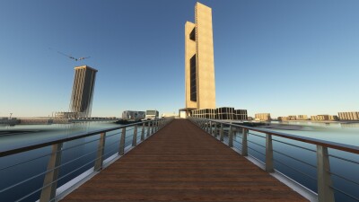 Tuwaiq Bahrain Landmarks - Microsoft Flight Simulator screenshot