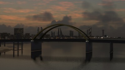 Tuwaiq Bahrain Landmarks - Microsoft Flight Simulator screenshot