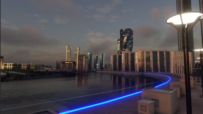 Tuwaiq Bahrain Landmarks - Microsoft Flight Simulator screenshot
