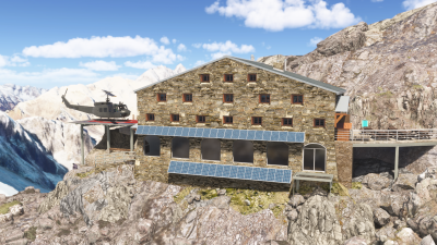 Cli4D Designs Cabane des Vignettes Helipad - Microsoft Flight Simulator 2024 screenshot