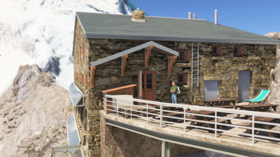 Cli4D Designs Cabane des Vignettes Helipad - Microsoft Flight Simulator 2024 screenshot