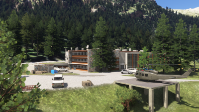 Cli4D Designs Cabane des Vignettes Helipad - Microsoft Flight Simulator 2024 screenshot