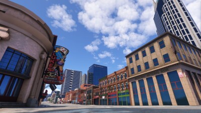 Dfflyer Direct Nashville City - Microsoft Flight Simulator screenshot