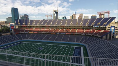 Dfflyer Direct Nashville City - Microsoft Flight Simulator screenshot